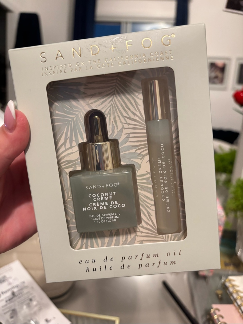 SAND+FOG Coconut Crème Eau de Parfum Oil - Cream
